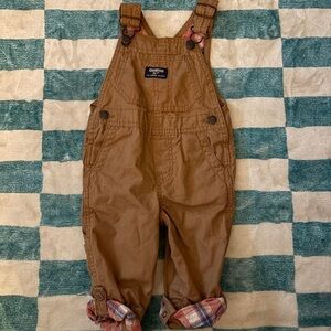 OshKosh B'gosh Brown Kids Overalls